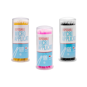 Saferly Disposable Micro Applicators — 100 Pieces — Pick Diameter - Ultimate Tattoo Supply