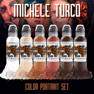 Michele Turco Color Portrait Set - Ultimate Tattoo Supply