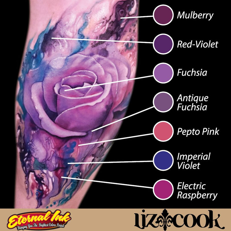 Eternal Ink - Liz Cook - Red Violet - Ultimate Tattoo Supply
