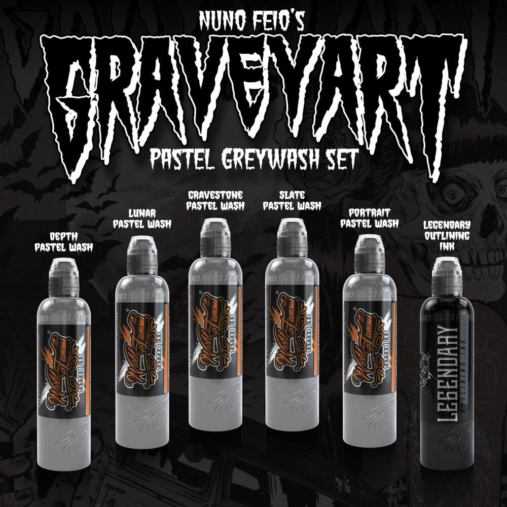 Nuno Feio Graveyart Set - Ultimate Tattoo Supply