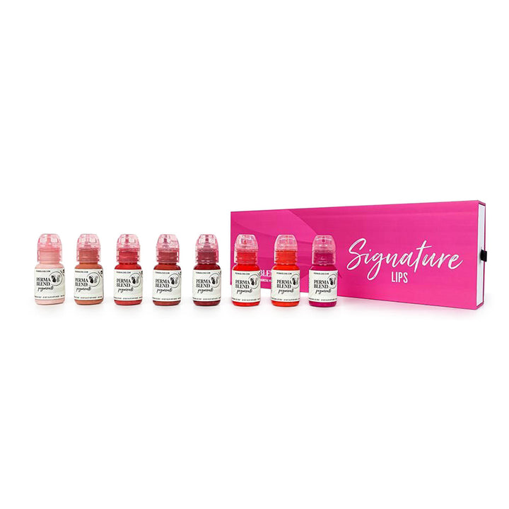 Signature Lip Set — Perma Blend — 8 1/2oz Bottles - Ultimate Tattoo Supply