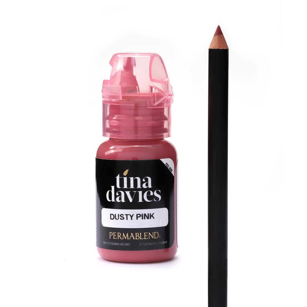 Tina Davies Lip Duo — Perma Blend — Dusty Pink