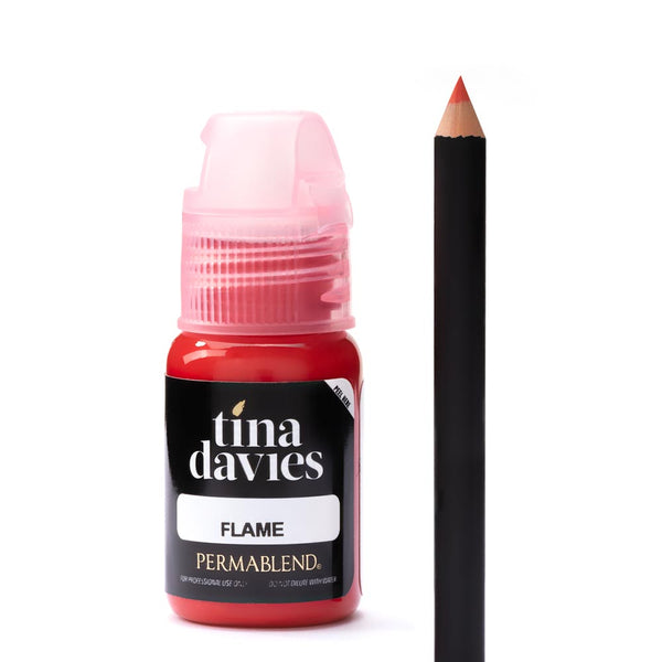 Tina Davies Lip Duo — Perma Blend — Flame