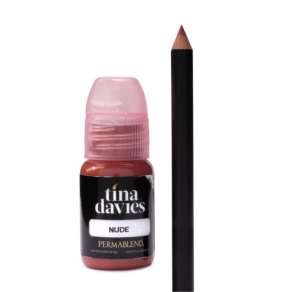 Tina Davies Lip Duo — Perma Blend — Nude