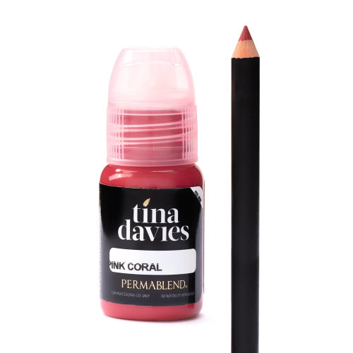 Tina Davies Lip Duo — Perma Blend — Pink Coral