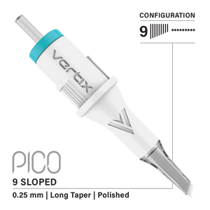 Vertix Pico PMU Membrane Cartridge Needles — Shaders — Box of 20 - Ultimate Tattoo Supply