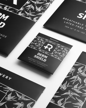 Recovery Derm Shield – Tattoo Adhesive Film – 10" x 8yd Roll - Ultimate Tattoo Supply