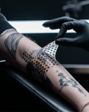 Recovery Derm Shield – Tattoo Adhesive Film – 10" x 8yd Roll - Ultimate Tattoo Supply