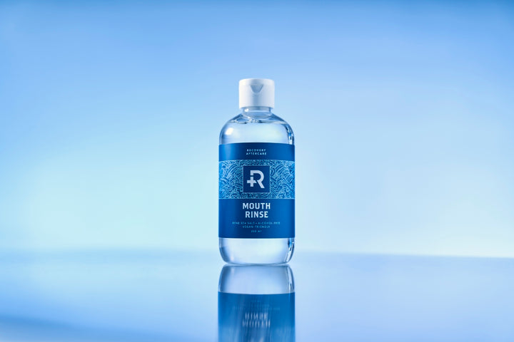Recovery Sea Salt Mouth Rinse - 8oz - Case of 12 Bottles - Ultimate Tattoo Supply