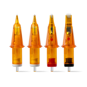 Peak Triton Cartridge - #12 Round Liner Long Taper (5.5mm)- Box of 20 - Ultimate Tattoo Supply