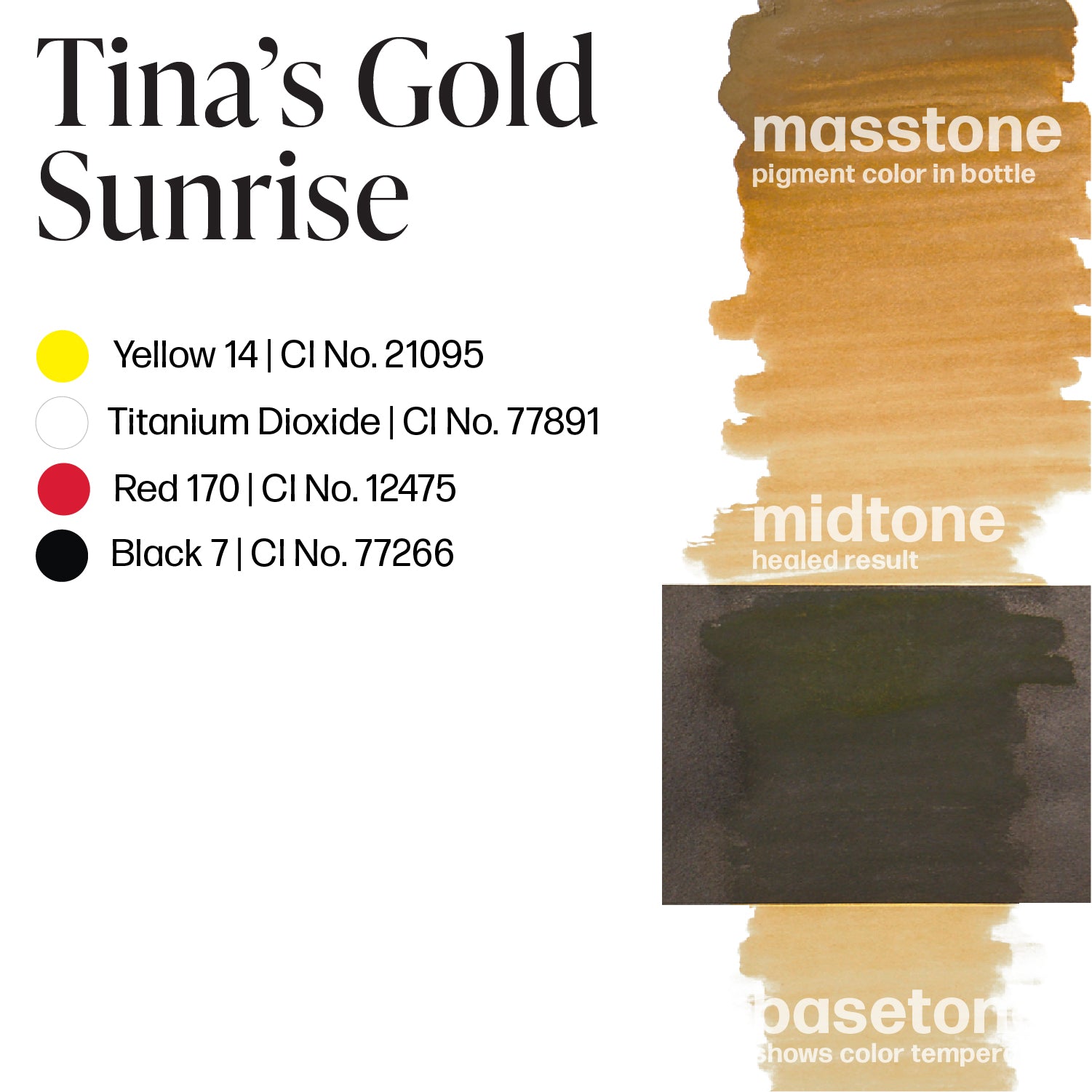 Perma Blend - Tina's Gold Sunrise - Ultimate Tattoo Supply