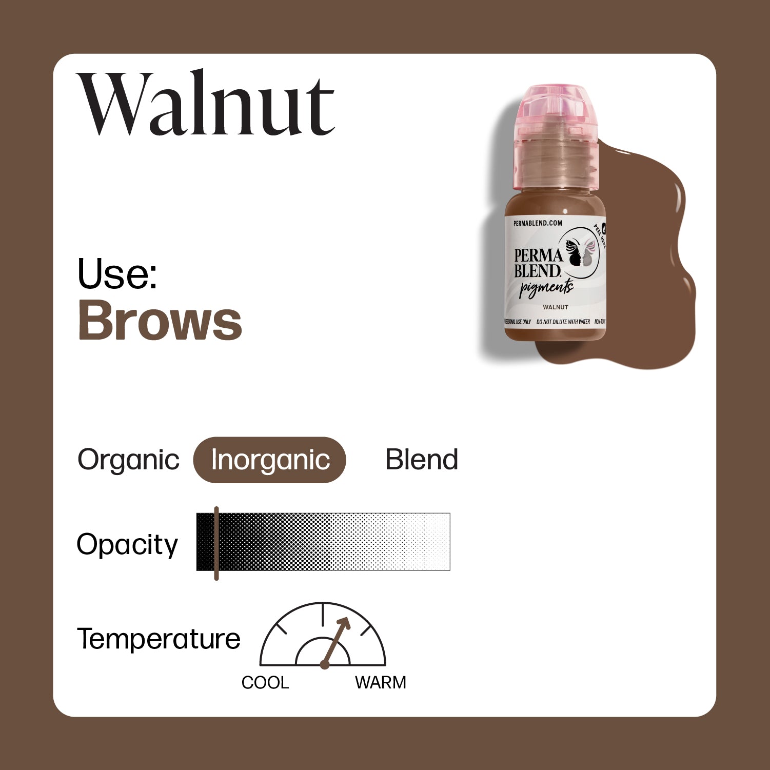 Perma Blend - Walnut - Ultimate Tattoo Supply