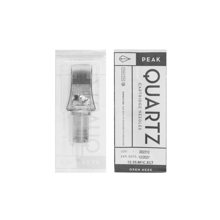Peak Quartz XXL Cartridge Needles — Box of 8 - Ultimate Tattoo SupplyPeak Quartz XXL Cartridge Needles — Box of 8