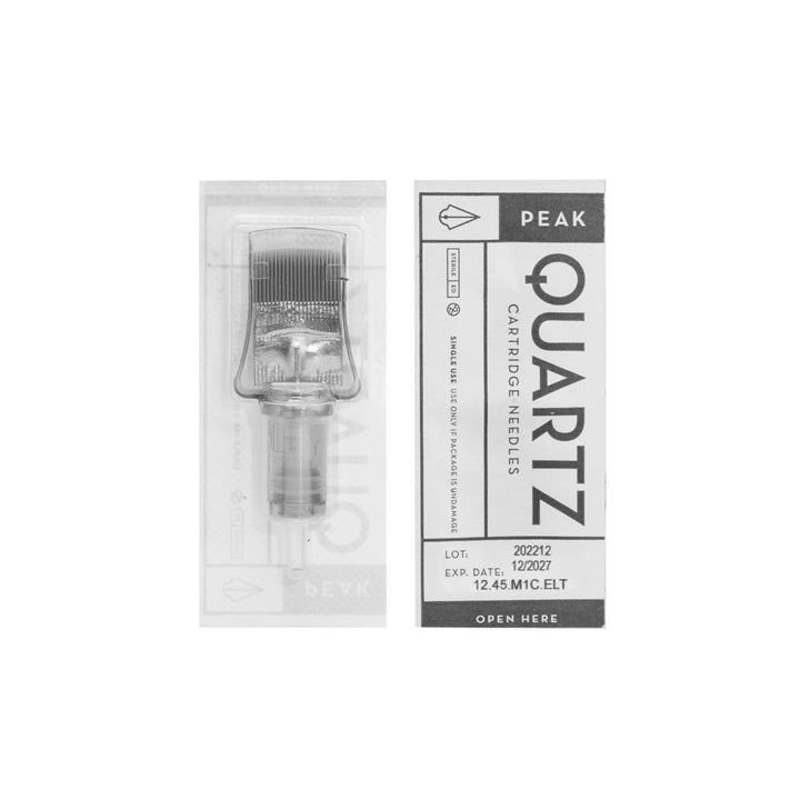 Peak Quartz XXL Cartridge Needles — Box of 8 - Ultimate Tattoo SupplyPeak Quartz XXL Cartridge Needles — Box of 8