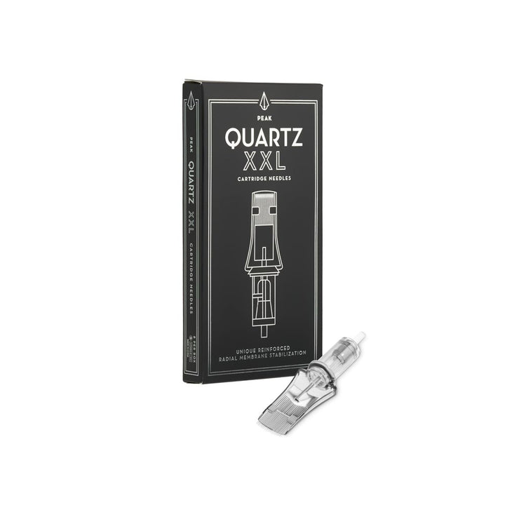 Peak Quartz XXL Cartridge Needles — Box of 8 - Ultimate Tattoo SupplyPeak Quartz XXL Cartridge Needles — Box of 8