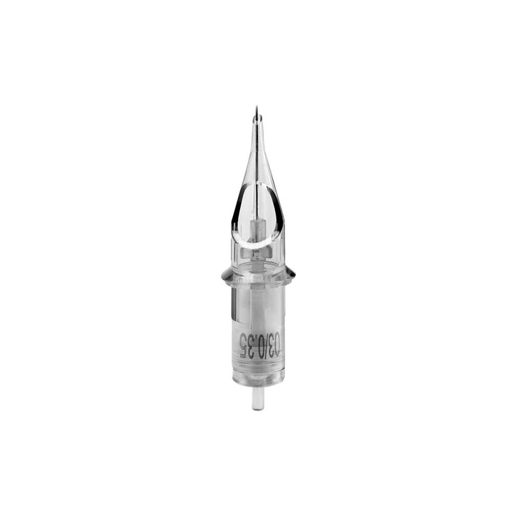 Quartz Cartridge - #8 Tight Round Liners Long Taper - Ultimate Tattoo Supply