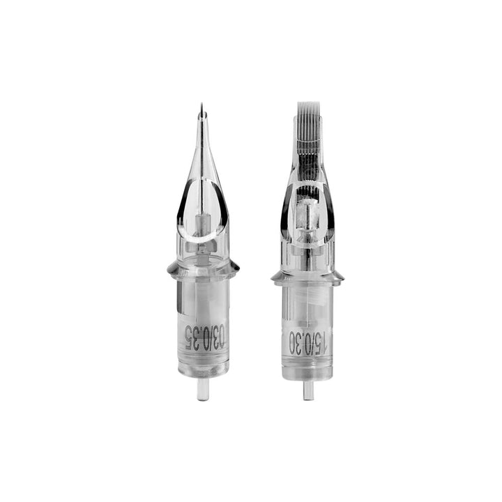 Quartz Cartridge - #12 Round Liners Medium Taper - Ultimate Tattoo Supply