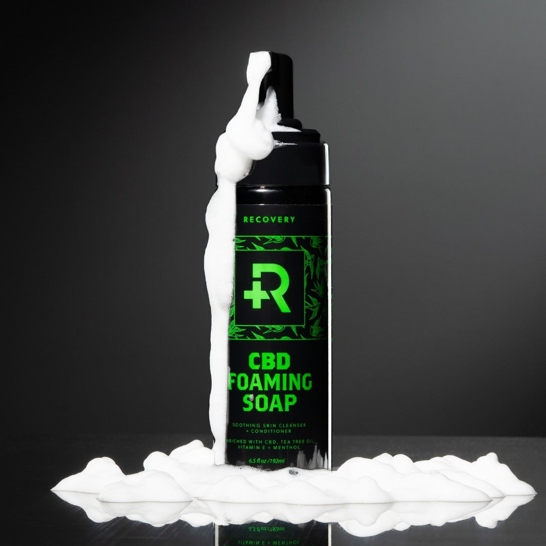 Recovery CBD Foaming Soap — 6.5oz Bottle - Ultimate Tattoo Supply