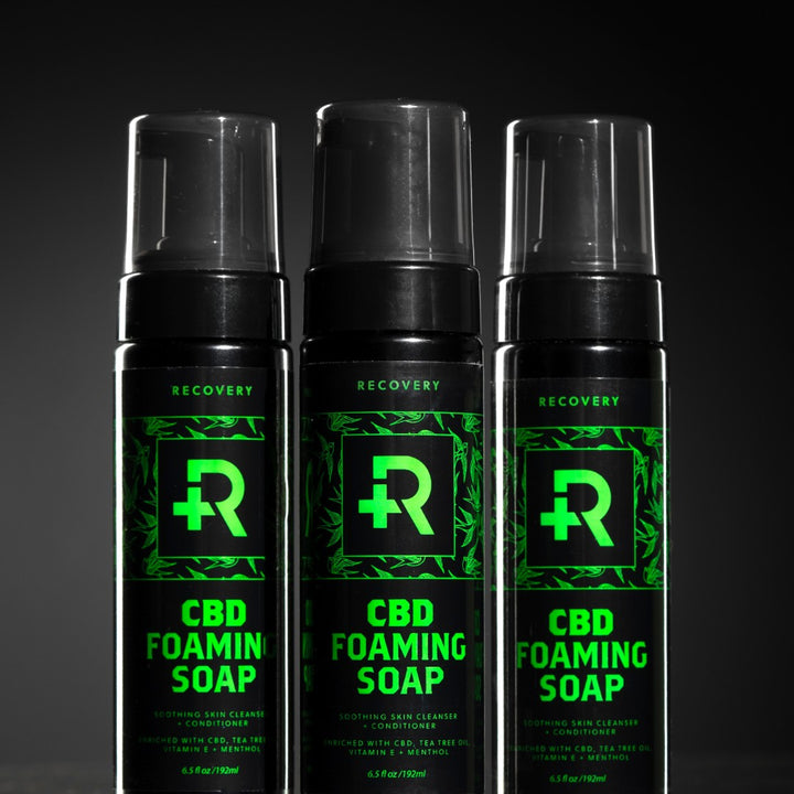 Recovery CBD Foaming Soap — 6.5oz Bottle - Ultimate Tattoo Supply