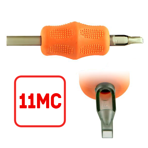 Revol Disposable Tubes - 1.5" Grip - CLOSED Magnum Tip - Ultimate Tattoo Supply