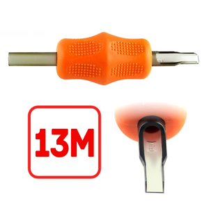 Revol Disposable Tubes - 1.25" Grip - OPEN Magnum Tip - Ultimate Tattoo Supply