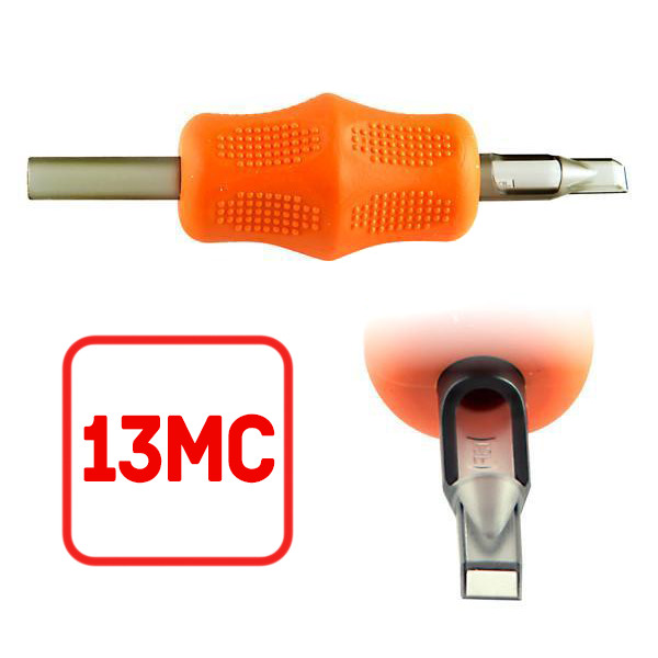 Revol Disposable Tubes - 1.5" Grip - CLOSED Magnum Tip - Ultimate Tattoo Supply