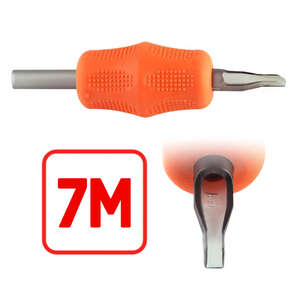Revol Disposable Tubes - 1.25" Grip - OPEN Magnum Tip - Ultimate Tattoo Supply