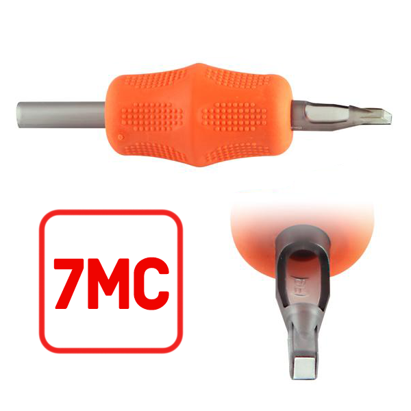 Revol Disposable Tubes - 1.5" Grip - CLOSED Magnum Tip - Ultimate Tattoo Supply
