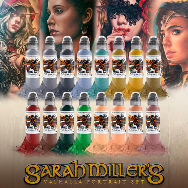 Sarah Miller's Valhalla Portrait Set - Ultimate Tattoo Supply