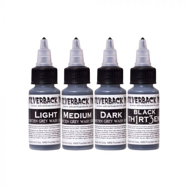 Silverback Ink - Black Th1rt3en Series Set - Choose Size