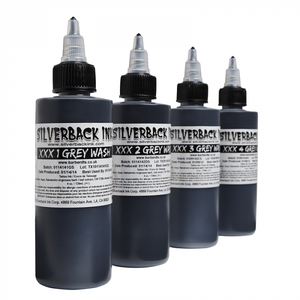 Silverback Ink - XXX Grey Wash Series Set - Choose Size - Ultimate Tattoo Supply