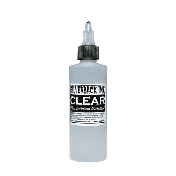 Silverback Ink - Clear Solution - 4oz Bottle