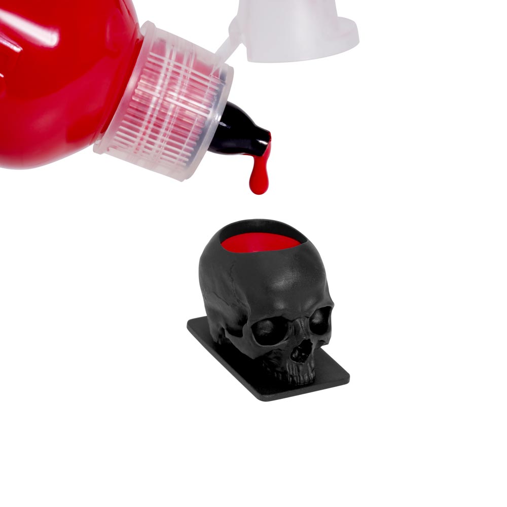 Saferly Skull Ink Caps — Size #16 (Large) — Bag of 200 - Ultimate Tattoo Supply