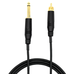 USA STRIKE RCA Power Cord - Black - Ultimate Tattoo Supply