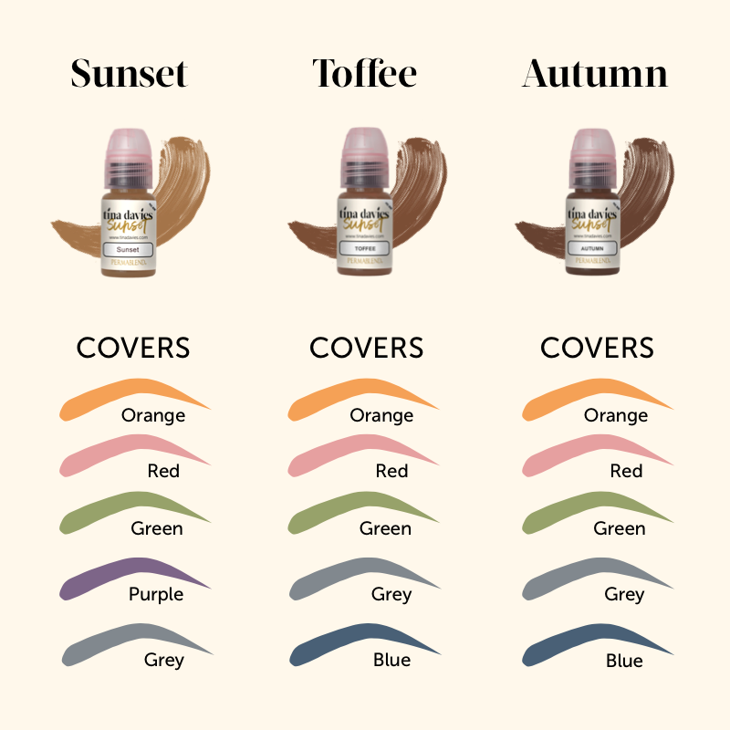 Tina Davies Sunset Collection - Ultimate Tattoo Supply