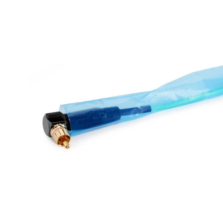 Saferly RCA Cord Covers — Blue — Cut-to-Length Roll - Ultimate Tattoo Supply