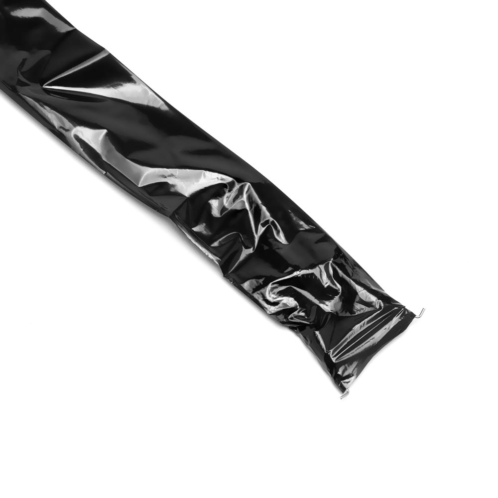 Saferly Clip Cord Sleeves + Machine Bags — Black — Cut-to-Length Roll - Ultimate Tattoo Supply
