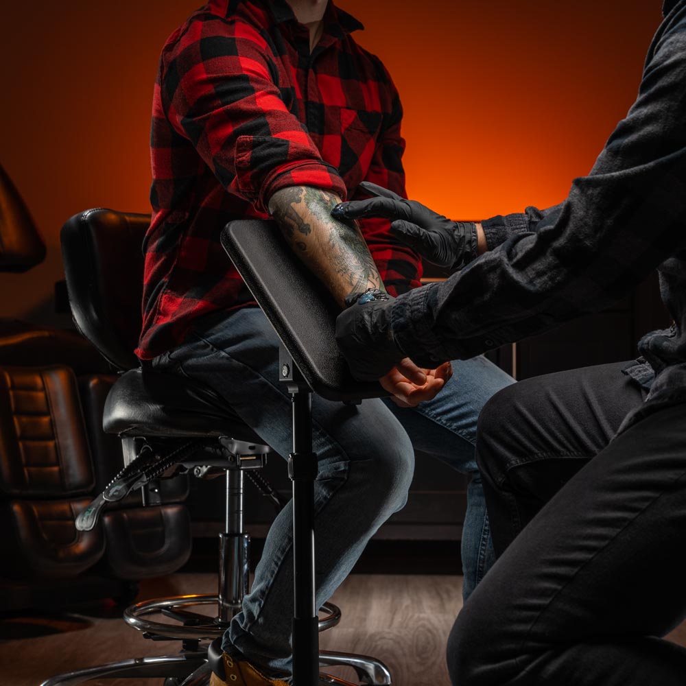 Fellowship Portable Tripod Tattoo Armrest - Ultimate Tattoo Supply