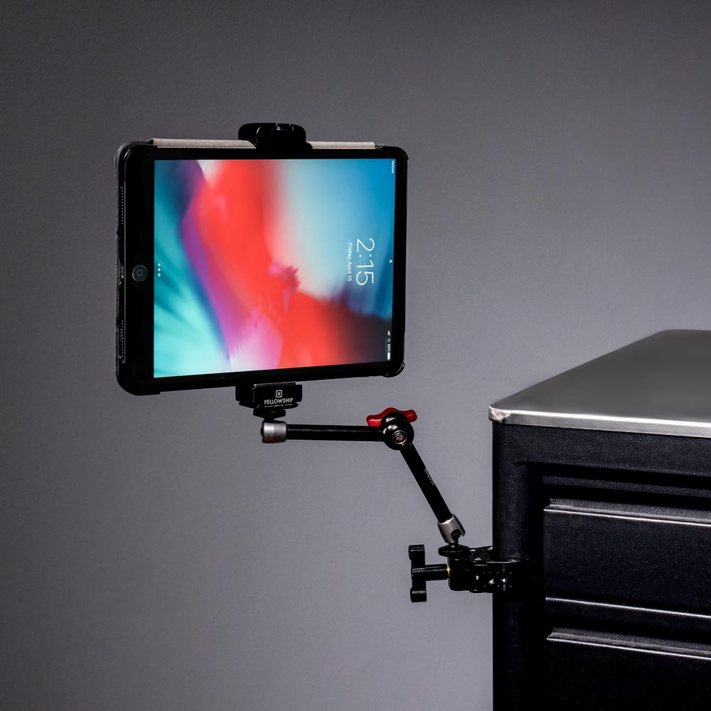 Fellowship iPad Holder with Cold Shoe Mount - Ultimate Tattoo Supply
