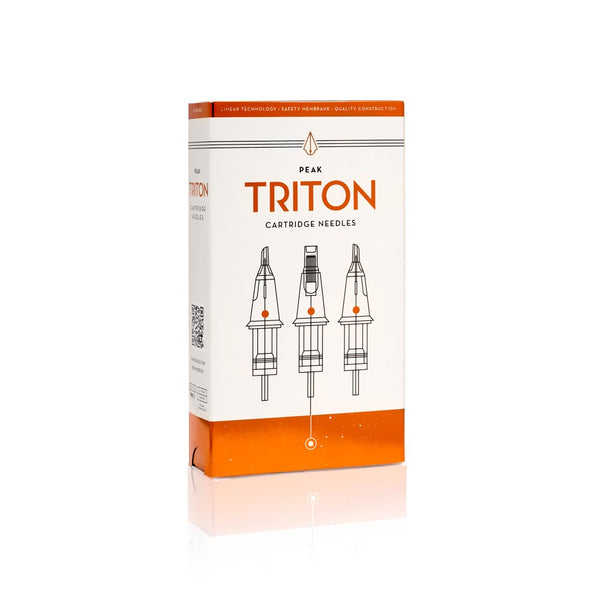 Peak Triton Cartridge - #10 Bugpin Hollow Liner Medium Taper (3.5mm) - Box of 20