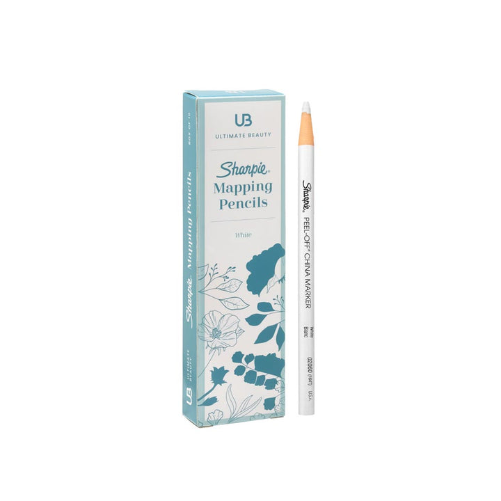 Ultimate Beauty Sharpie Mapping Pencils — Box of 10 — Pick Color - Ultimate Tattoo Supply