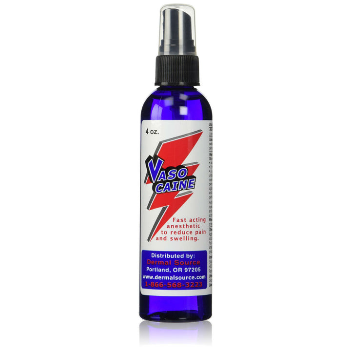 Vasocaine – 4oz. Spray Bottle - Ultimate Tattoo Supply