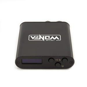 Lithuanian Irons Mini Venom Power Supply - Black - Ultimate Tattoo Supply