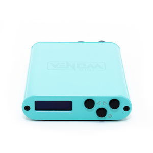 Lithuanian Irons Mini Venom Power Supply - Blue - Ultimate Tattoo Supply