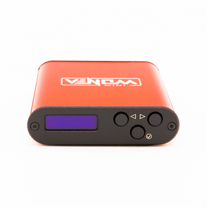 Lithuanian Irons Mini Venom Power Supply - Red - Ultimate Tattoo Supply