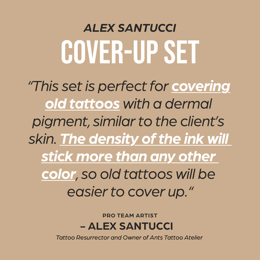 Alex Santucci Cover-Up Set - Ultimate Tattoo Supply