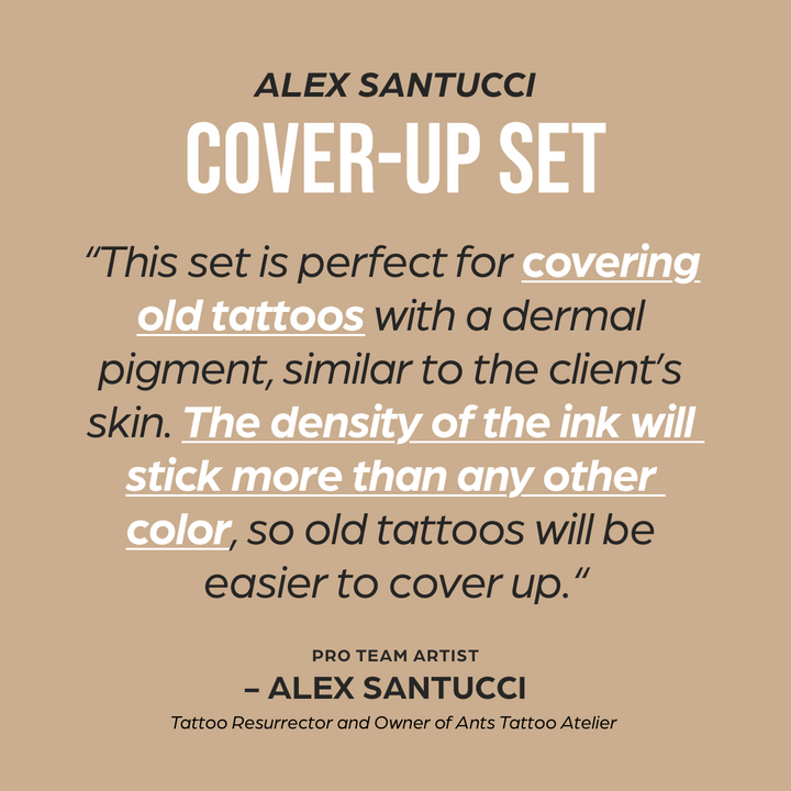 Alex Santucci Cover-Up Set - Ultimate Tattoo Supply