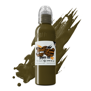 World Famous - Army Green - Ultimate Tattoo Supply