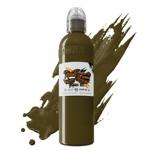 World Famous - Army Green - Ultimate Tattoo Supply
