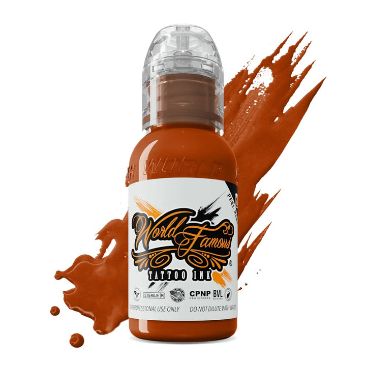 World Famous - Burnt Orange - Ultimate Tattoo Supply
